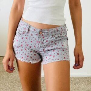 American Rag Women's Floral Jean Shorts
